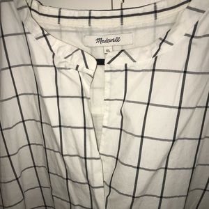 Madewell Dresses - Madewell Sleeveless Grid Print Dress XL Madewell Dresses - Madewell Sleeveless Grid Print Dress XL